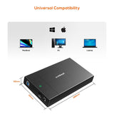 NNEDSZ mbeat C1 Tool-Free USB 3.0 3.5" & 2.5" SATA HDD Enclosure - Black