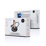 NNEDSZ mbeat H1 USB 3.2 Gen2 10Gbps M.2 NVMe & SATA SSD Mini Dock (Black)