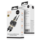NNEDSZ mbeat 8K Bi-directional HDMI 2.1 Switch 2 In 1 Out/1 In 2 Out