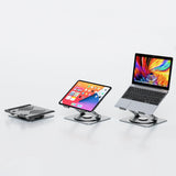 NNEDSZ mbeat Stage S7 Rotating and Height-Adjustable Laptop Stand - Space Grey