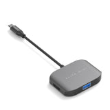 NNEDSZ USB-C Multi-port Adapter (HDMI + USB 3.0 + USB 2.0)- Space Grey, Aluminium Design