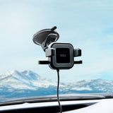 NNEDSZ mbeat Gorilla Power 10W Wireless Car Charger With 2.4A USB Charging, Air Vent Clip & Windshield Stand