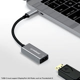 NNEDSZ mbeat Elite USB-C to Display Port Adapter - Space Grey