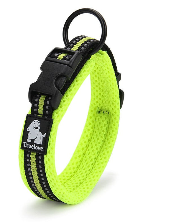 NNEDSZ Heavy Duty Reflective Collar Neon Yellow 2XL
