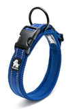 NNEDSZ Heavy Duty Reflective Collar Blue S