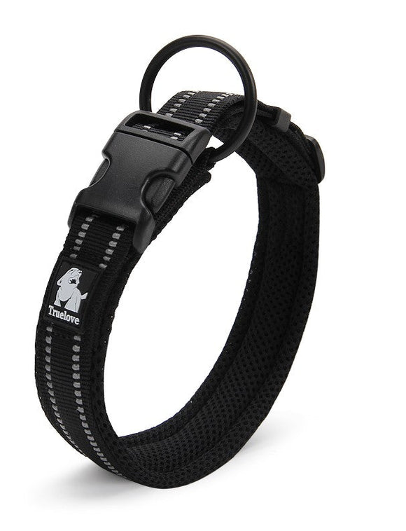 NNEDSZ Heavy Duty Reflective Collar Black M