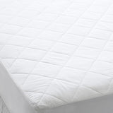 NNEDSZ Dreamaker Thermaloft Cotton Covered Fitted Mattress Protector Queen Bed