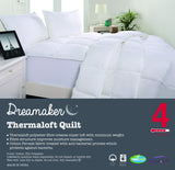 NNEDSZ Dreamaker Thermaloft Quilt 400Gsm Double Bed
