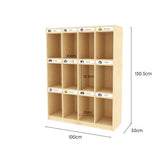 NNEDSZ 12 Cubbies Bag Locker Storage Cabinet