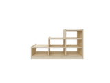 NNEDSZ Kids Ladder Storage Cabinet With 6 Bins - H60.5cm