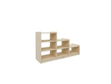 NNEDSZ Kids Ladder Storage Cabinet With 6 Bins - H60.5cm