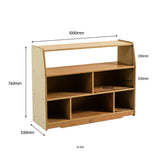 NNEDSZ Goteborg 5 Cubby Storage Cabinet - H76cm