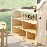 NNEDSZ Goteborg 5 Cubby Storage Cabinet - H76cm