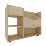 NNEDSZ Wooden Art Craft Material Storage Cabinet Trolley