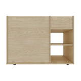 NNEDSZ Wooden Art Craft Material Storage Cabinet Trolley