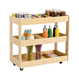 NNEDSZ KIds Art Craft Material Trolley