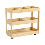 NNEDSZ KIds Art Craft Material Trolley