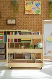 NNEDSZ KIds Art Craft Material Trolley