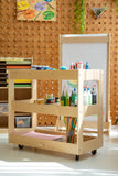 NNEDSZ KIds Art Craft Material Trolley