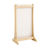 NNEDSZ Kids Acrylic Art Easel Painting Drawing Board
