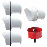 NNEDSZ Cheeky Chooka DIY Poultry Feeder Port (Front Screw) Kit
