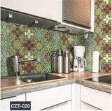 NNEDSZ Moroccan and European Style self-adhesive paperwall DIY decorative creative wall stickers