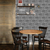NNEDSZ Waterproof Tiles Wallpaper Stickers Bathroom Kitchen Stone Brick