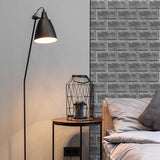 NNEDSZ Waterproof Tiles Wallpaper Stickers Bathroom Kitchen Stone Brick