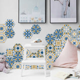 NNEDSZ 10PCS Multi Colour Tile Set Hexagon Decoration Decal Self-adhesive Oil-proof And Waterproof Wall Stickers