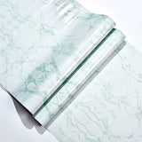 NNEDSZ 5M Self Adhesive Tile Art Floor Wall Decal Sticker Room Decoration Green