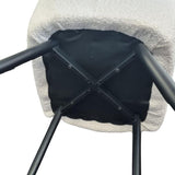 NNEDSZ 4PCS Neo Softy Light Grey Fabric Dining Chairs
