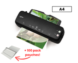 NNEDSZ Hot Paper Laminator 300W for 80-100 Microns with 100 A4 Laminating Pouches