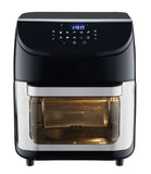NNEDSZ 12L Digital Air Fryer w/ 200C, 7 Cooking Settings & Rotisserie Function