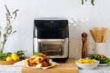 NNEDSZ 12L Digital Air Fryer w/ 200C, 7 Cooking Settings & Rotisserie Function