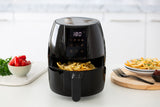 NNEDSZ 3L Digital Air Fryer w/ 200 C, Non-Stick & Removable Basket