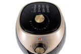 NNEDSZ 3.5L Air Fryer Cooking Oven (Black/Gold) with Timer