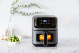 NNEDSZ 5L Digital Air Fryer with Viewing Window and Digital Display