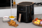 NNEDSZ 7L Digital Air Fryer (Black) 1700W, 200C, 8 Cooking Settings