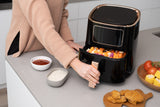 NNEDSZ 7L Digital Air Fryer (Black) 1700W, 200C, 8 Cooking Settings