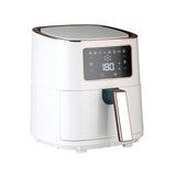 NNEDSZ 7L Digital Air Fryer (White Rose Gold) 1700W, <200°C, 8 Cooking Settings
