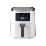 NNEDSZ 7L Digital Air Fryer (White Rose Gold) 1700W, <200°C, 8 Cooking Settings