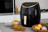 NNEDSZ 7.1L Digital Air Fryer Kitchen Appliances (Black/Rose Gold)