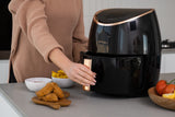 NNEDSZ 7.1L Digital Air Fryer Kitchen Appliances (Black/Rose Gold)