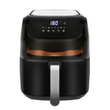 NNEDSZ 8L Digital Air Fryer (Black) w/ Viewing Window & Basket Insert