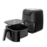 NNEDSZ 8L Digital Air Fryer (Black) w/ Viewing Window & Basket Insert