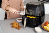 NNEDSZ 8L Digital Air Fryer (Black) w/ Viewing Window & Basket Insert