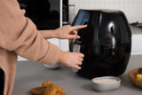 NNEDSZ 8L Digital Air Fryer, 1800W, Non-Stick, 8 Cooking Programs