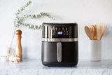 NNEDSZ 7.5L Digital Air Fryer with Dual Heating Elements