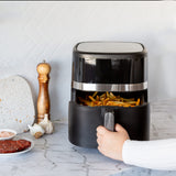 NNEDSZ 7.5L Digital Air Fryer with Dual Heating Elements