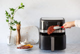 NNEDSZ 7.5L Digital Air Fryer with Dual Heating Elements